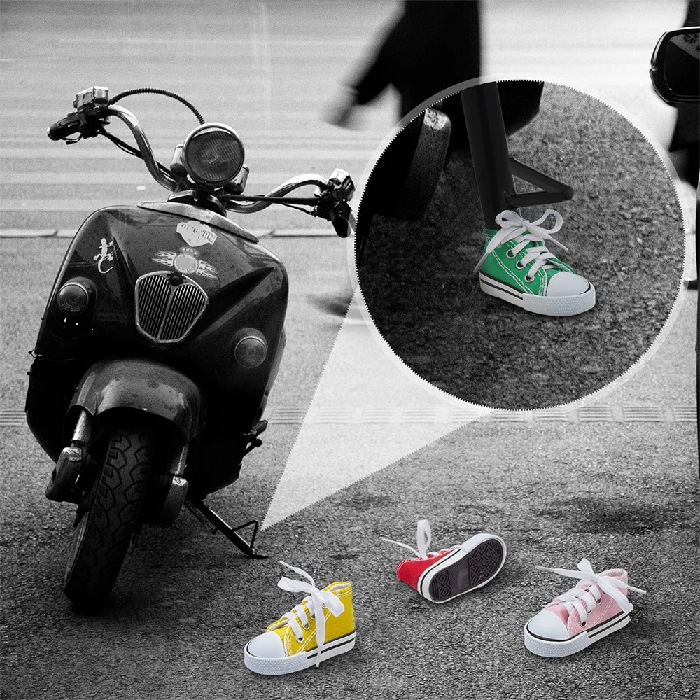 Mini Sneaker Motorcycle Kickstand Pad