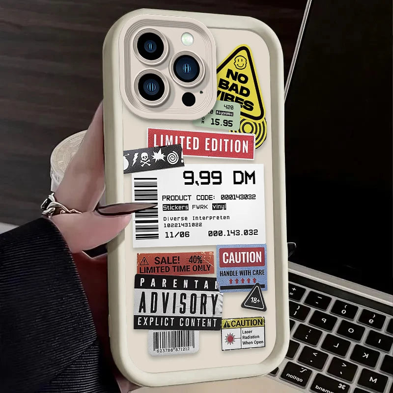 Sticker Style Phone Case