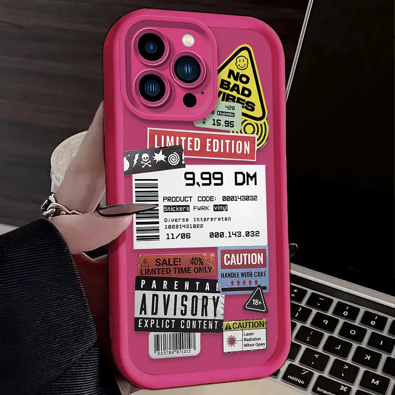Sticker Style Phone Case