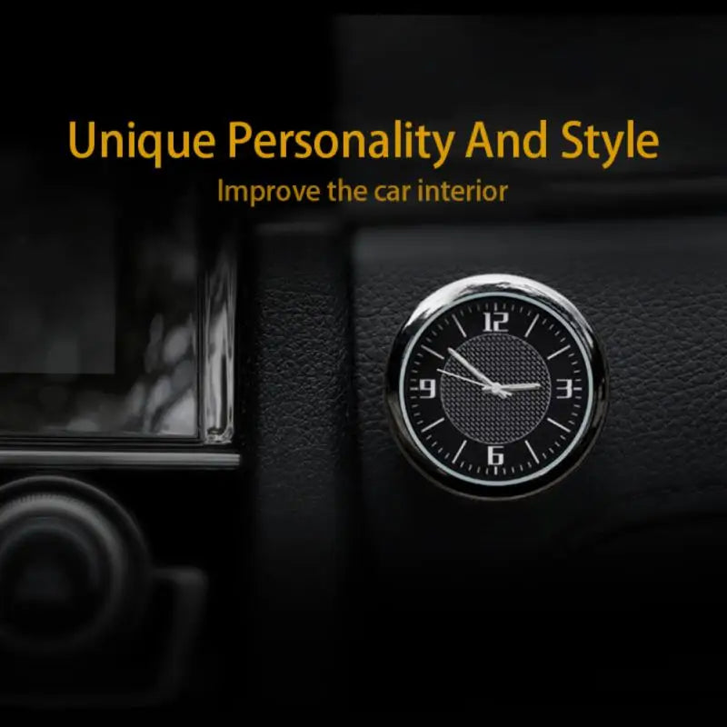 Luxury Car Dashboard Clocks
