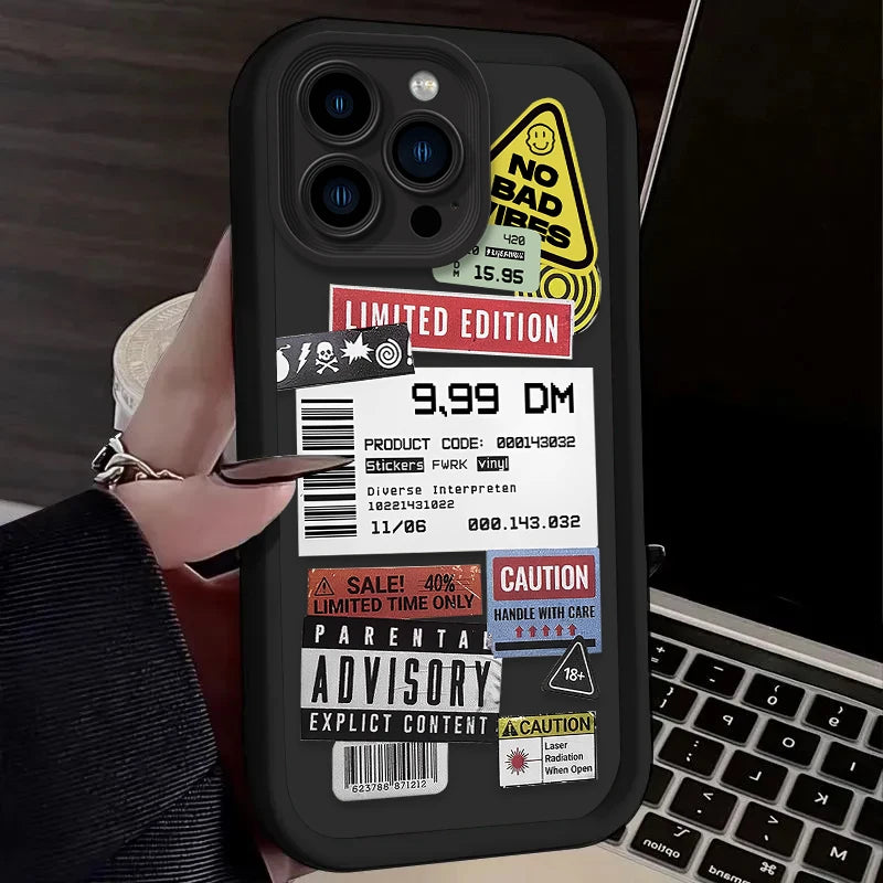 Sticker Style Phone Case