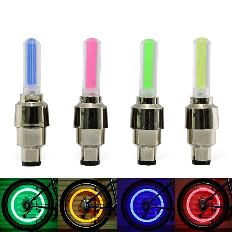 قبعات صمام الإطارات LED