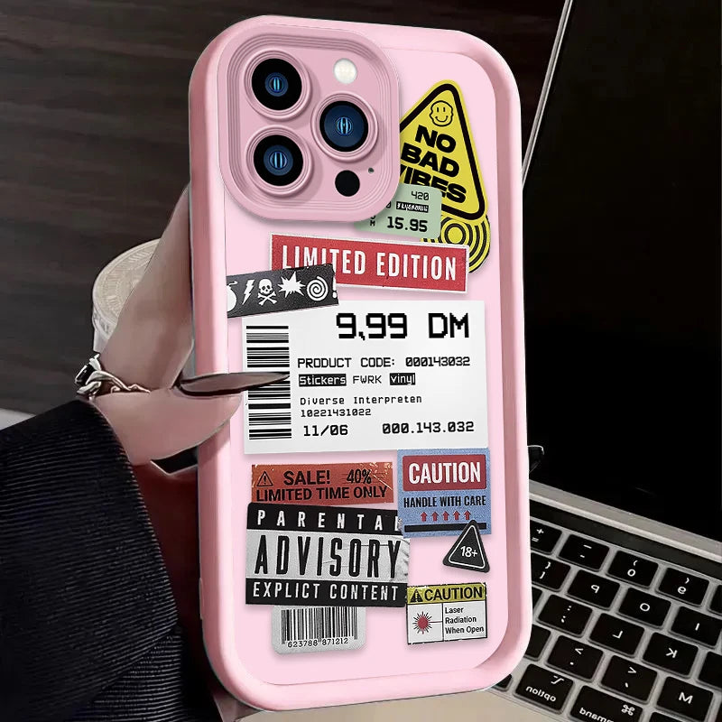 Sticker Style Phone Case