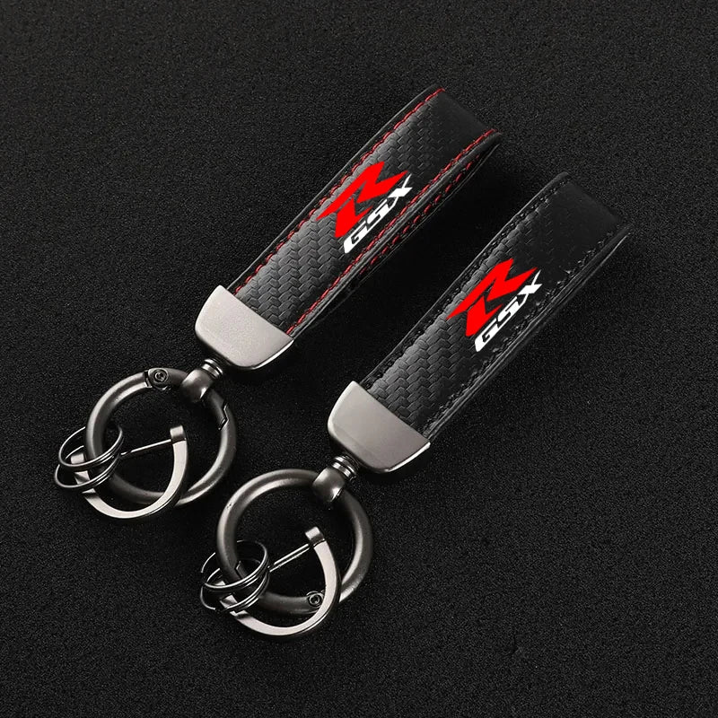 Suzuki GSX Carbon Fiber Keychain