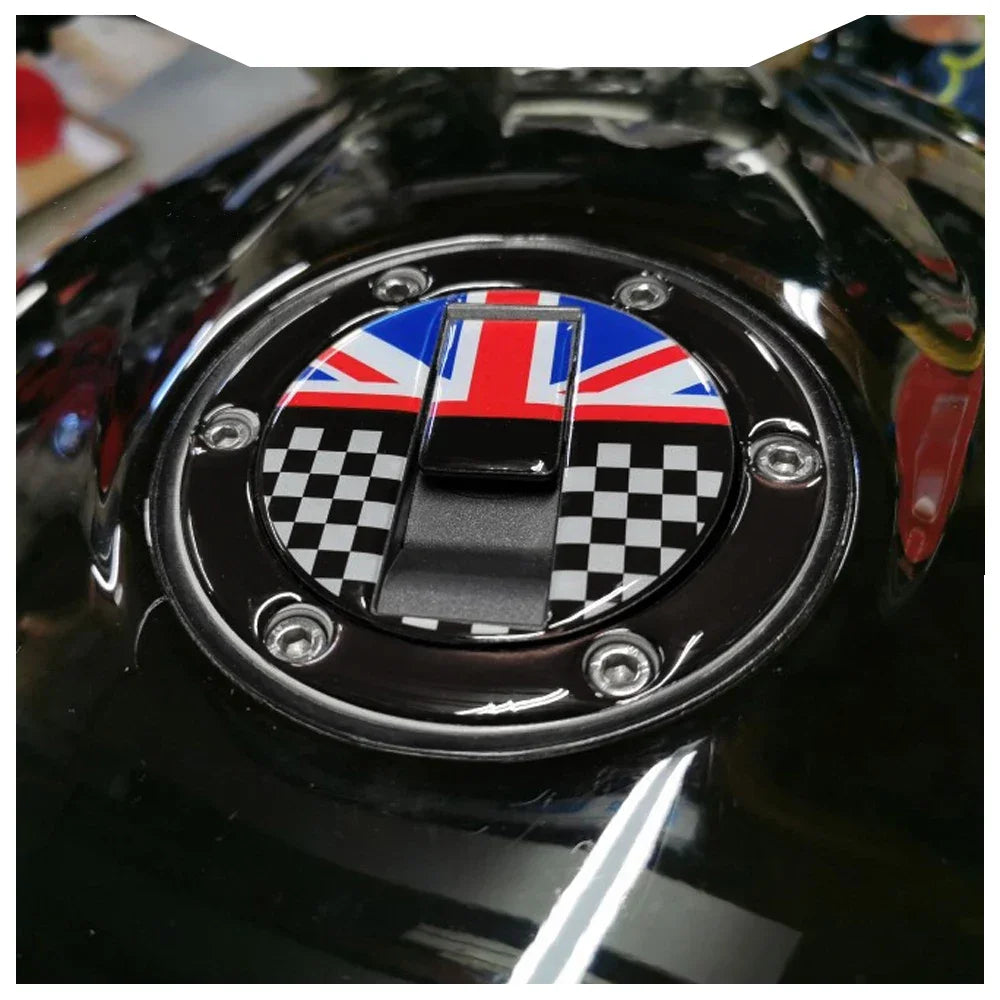 Union Jack Fuel Tank Cap Sticker for Triumph