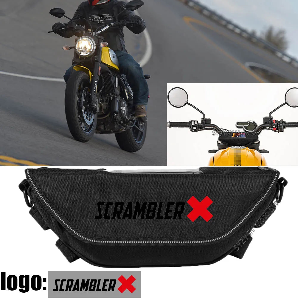 Borsa per manubrio di Ducati Scrambler