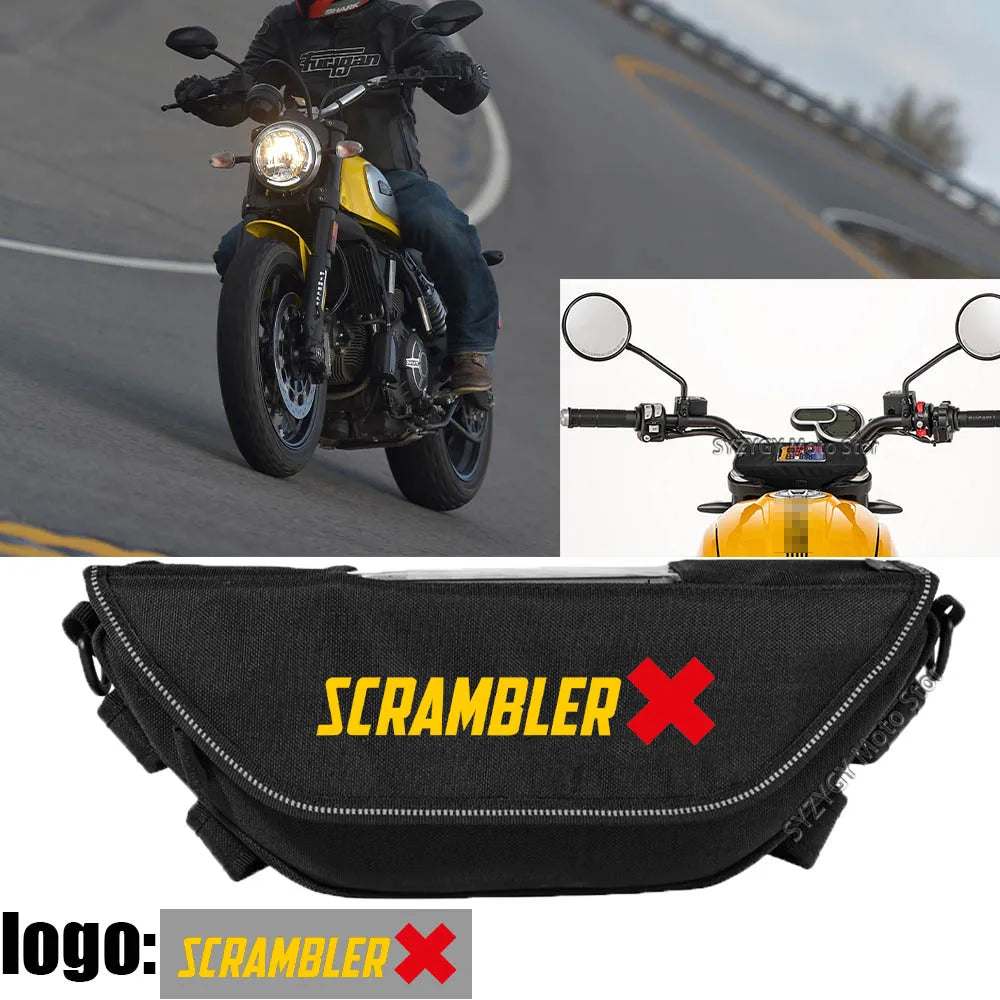 Borsa per manubrio di Ducati Scrambler