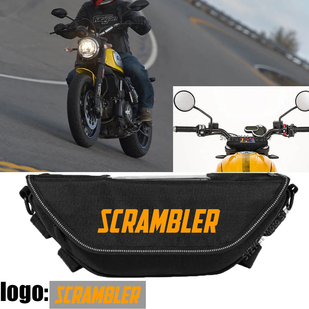 Borsa per manubrio di Ducati Scrambler