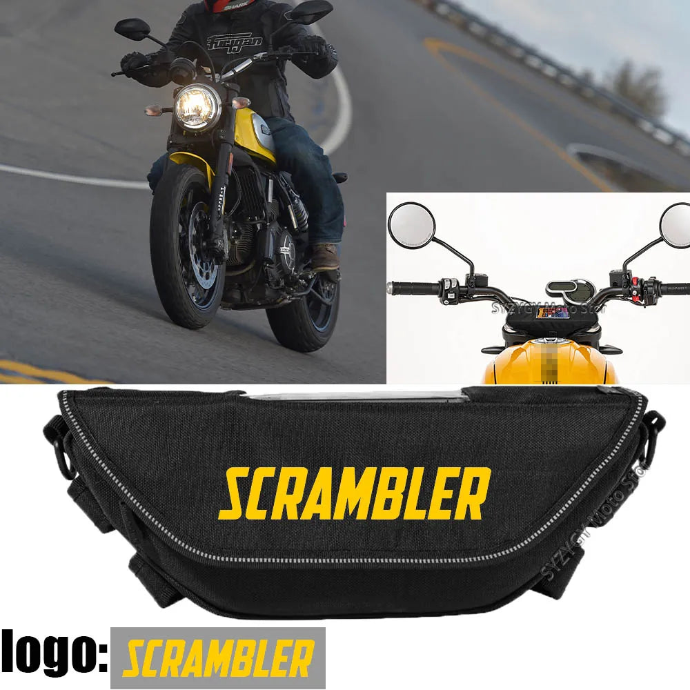 Borsa per manubrio di Ducati Scrambler