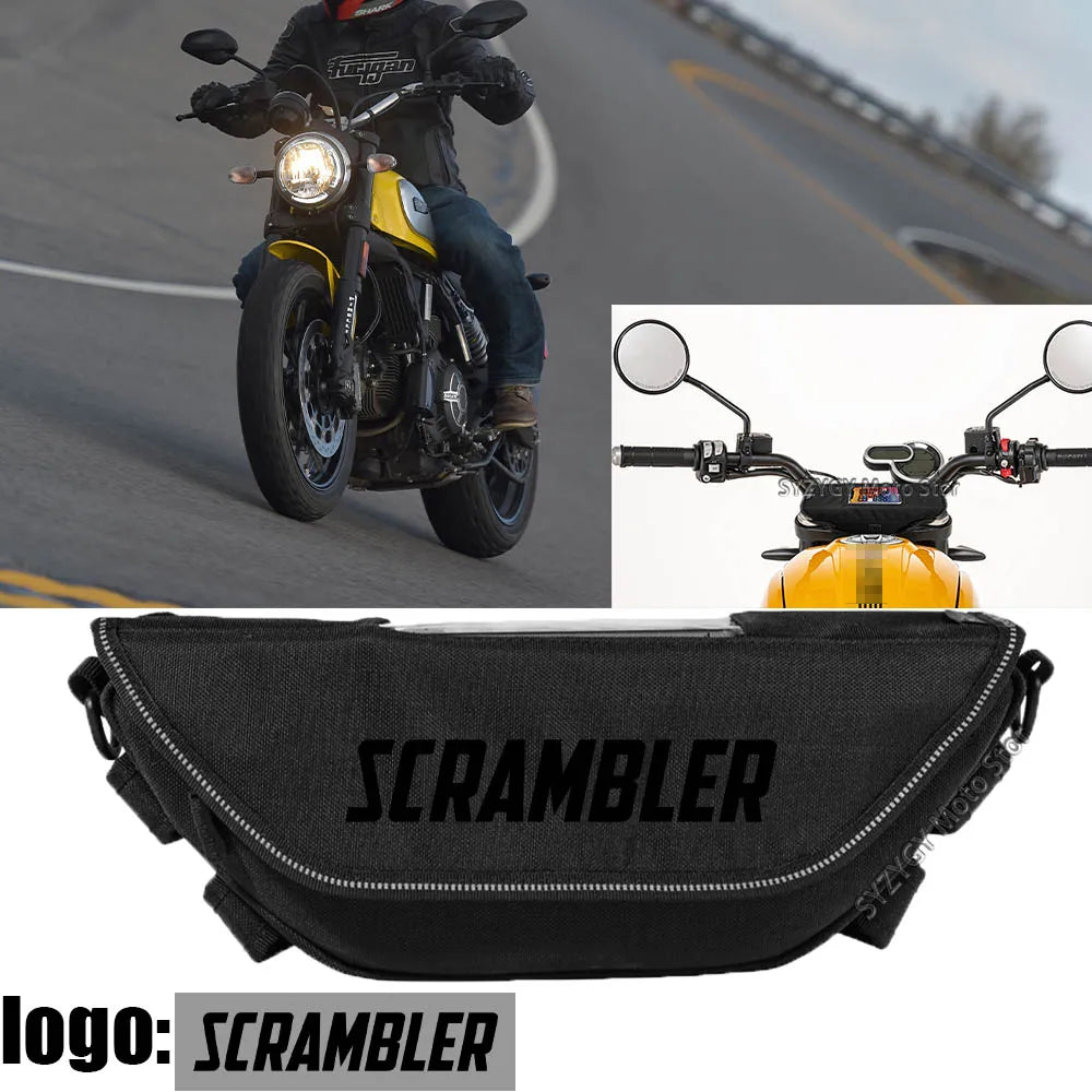 Borsa per manubrio di Ducati Scrambler