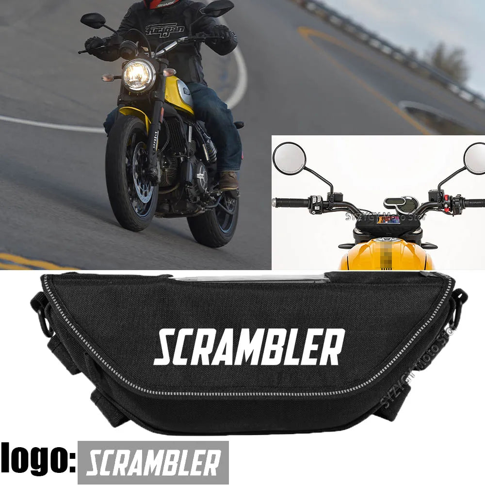 Borsa per manubrio di Ducati Scrambler