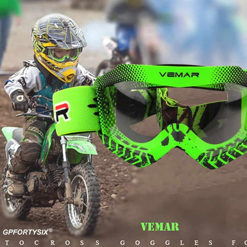 Motocross -Brille für Kinder