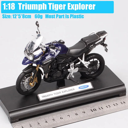 Triumph Tiger Explorer 1:18 Modèle d'échelle