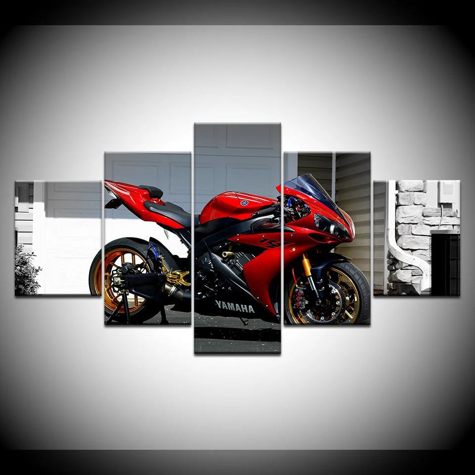 Yamaha Bike Multi-Panel Wall Art