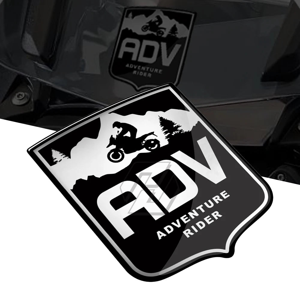 Decal de motocicletas 3D de aventura