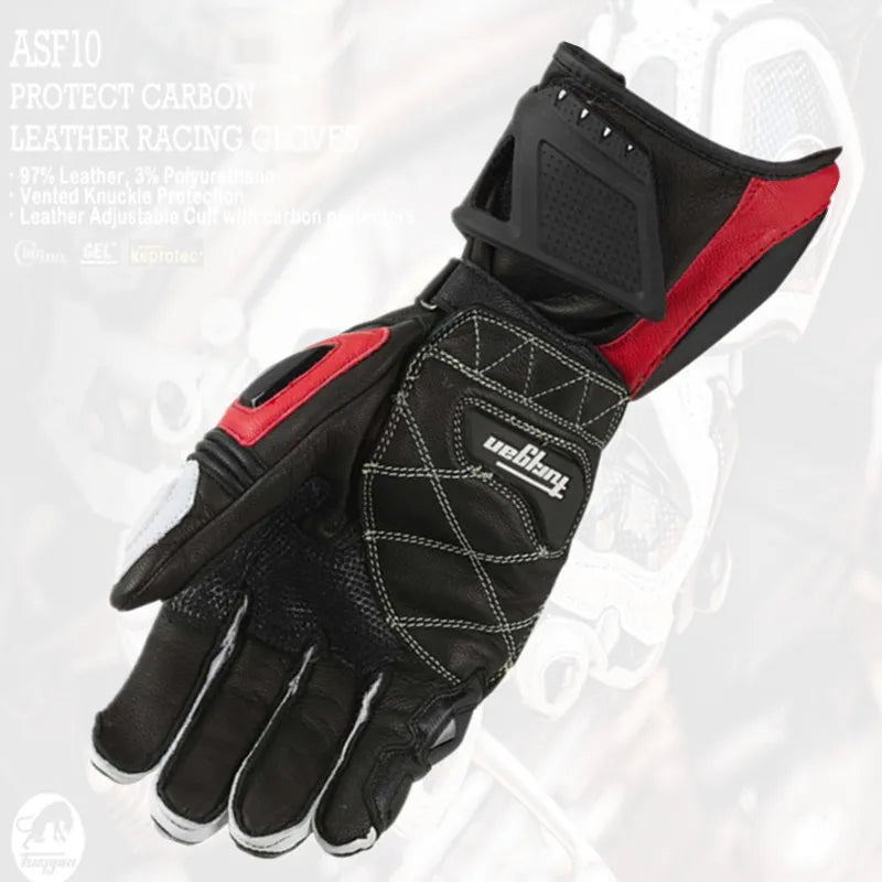 Leather Motorbike Gloves