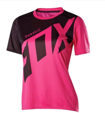 Camisa de motocross feminina