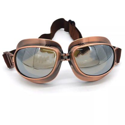 Gafas de moto todoterreno retro