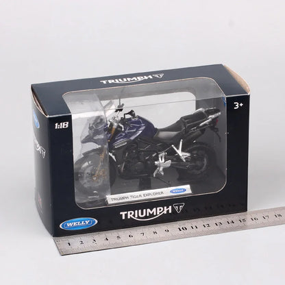 Triumph Tiger Explorer 1:18 Modèle d'échelle