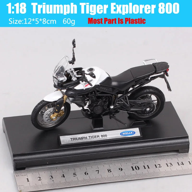 Triumph Tiger Explorer 1:18 Modèle d'échelle