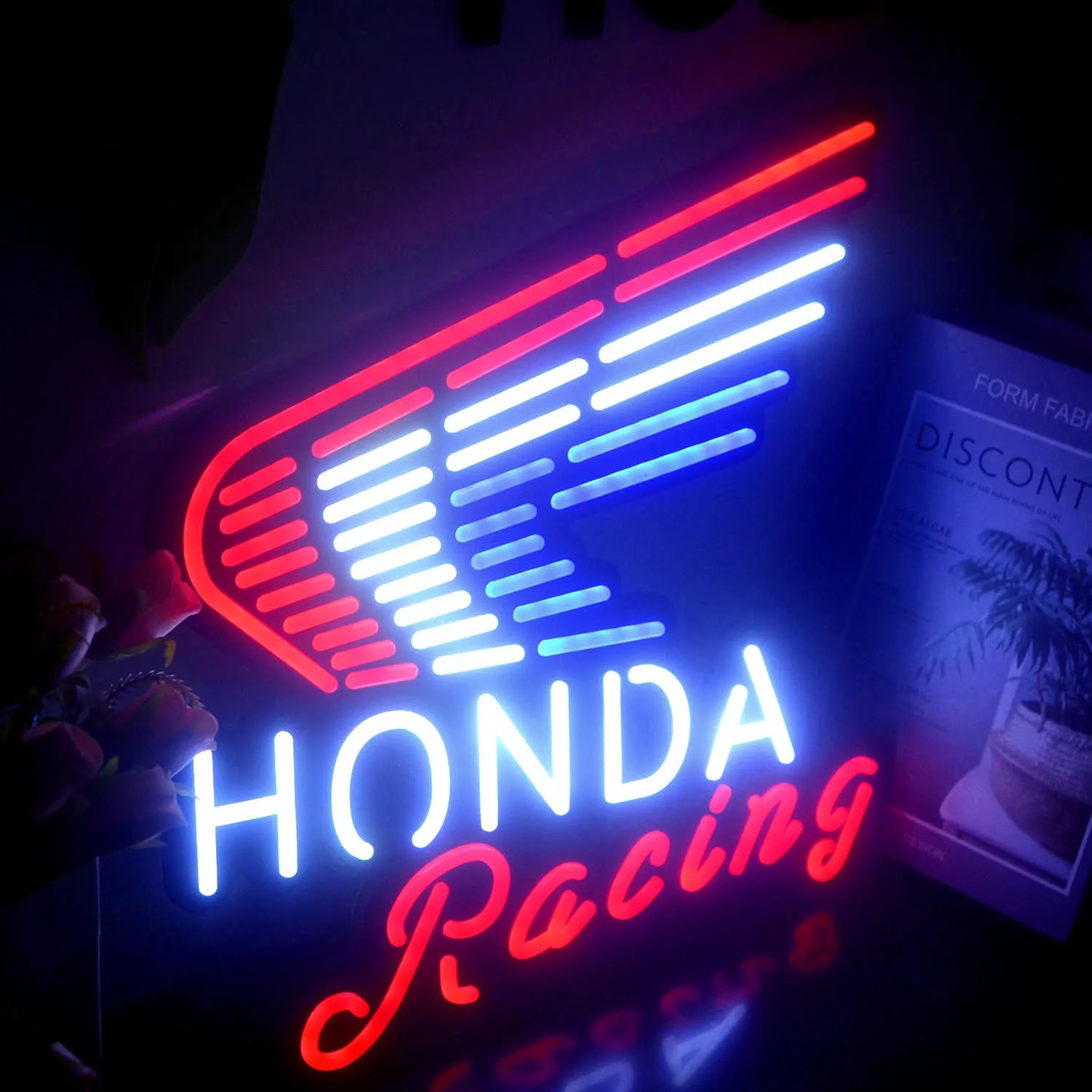 HONDA RACINGIND LED SIGN