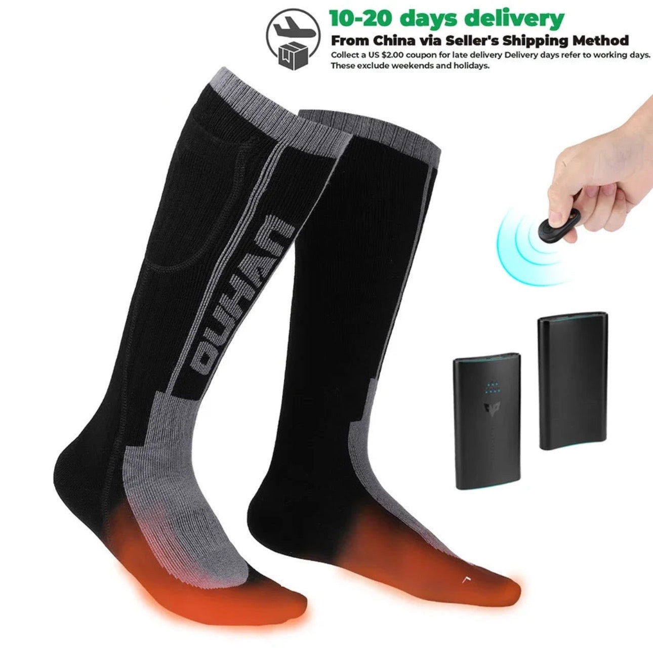 Winter Motorcycle Heated Socks