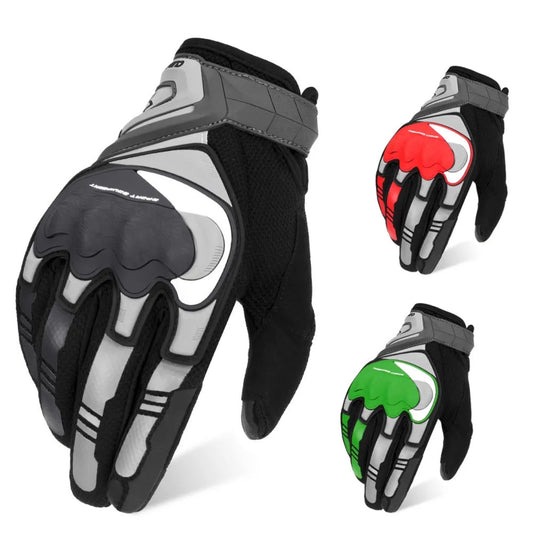 Guantes de moto de carreras