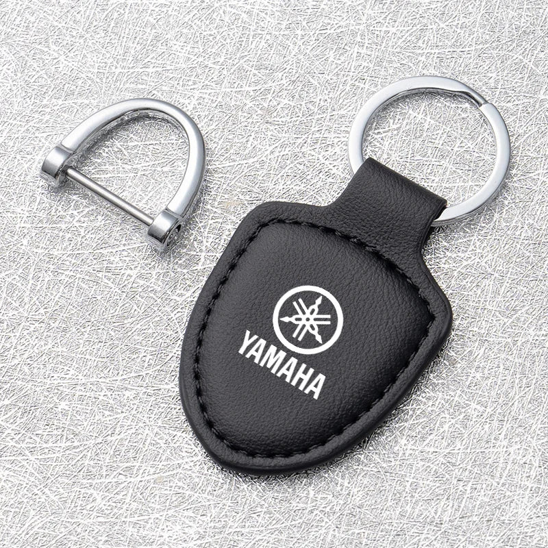 Keychain in pelle Yamaha