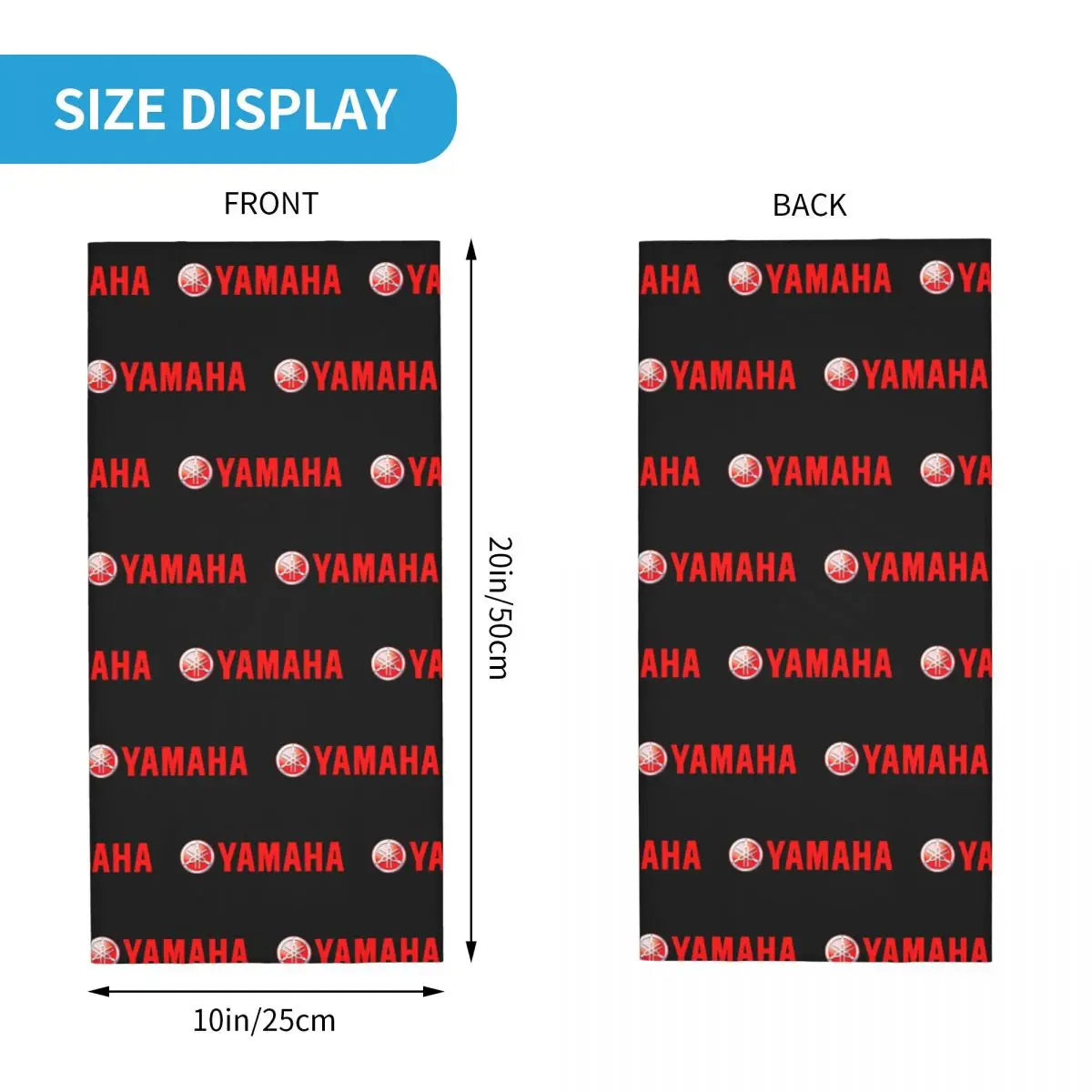 Yamaha gaiter de cou multifonctionnel