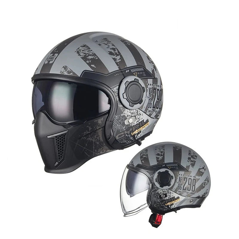 Enclosed Motorcycle Helmet – Motoboss - Shop