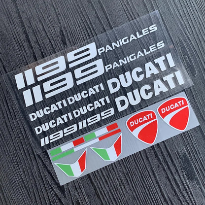 Ducati 1199 Set di adesivi per decalcomanie Panigale