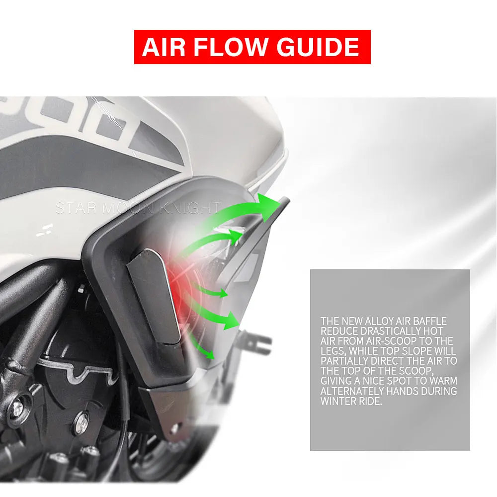 Radiator Fan Airflow Deflectors for Tiger