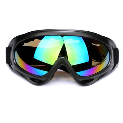 Motorcycle Off-Road Goggles with Detachable Mask