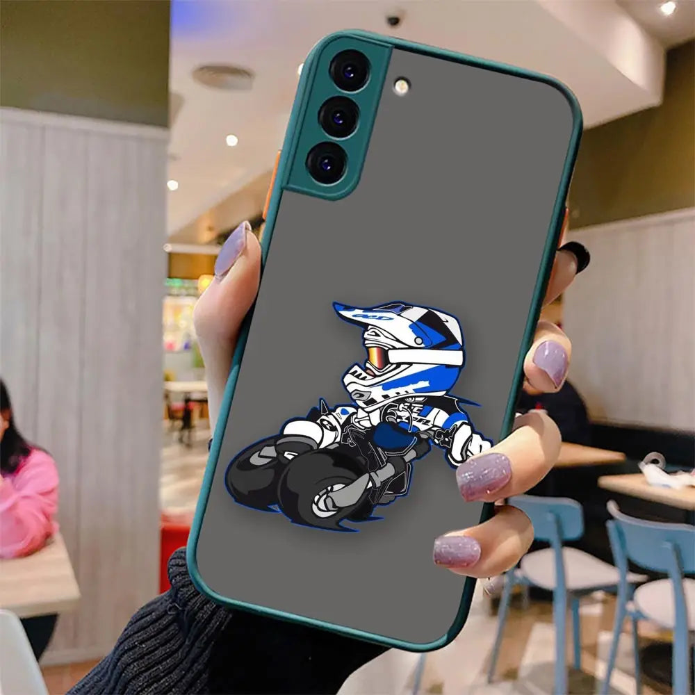 MOTO GP CASE MATTE PARA SAMSUNG