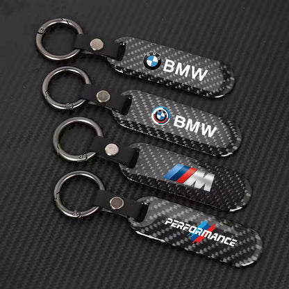 Porte-clés BMW en fibre de carbone