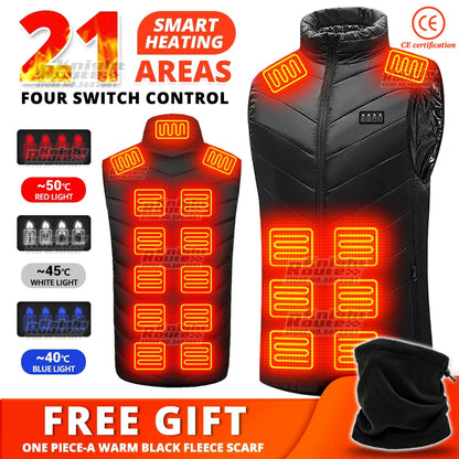 Self Heated Vest Heating Jacket