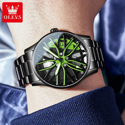 Luxury Racing Wheel Watch