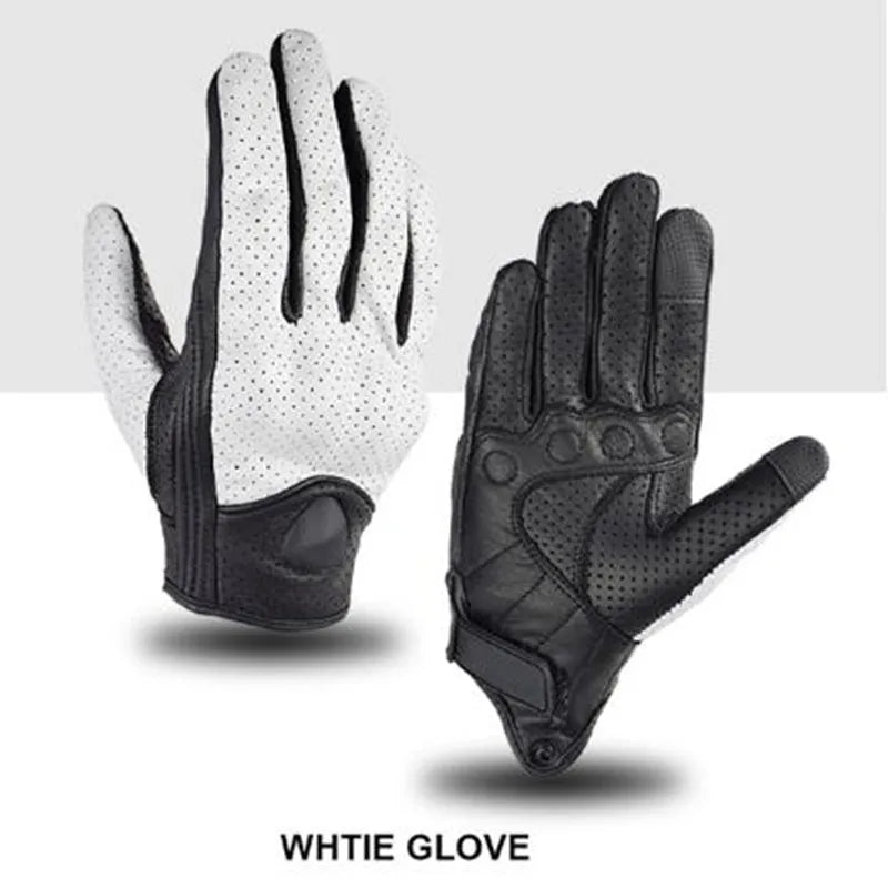 Gants de moto en cuir