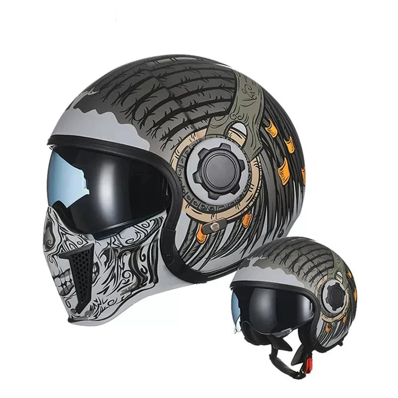 Enclosed Motorcycle Helmet – Motoboss - Shop