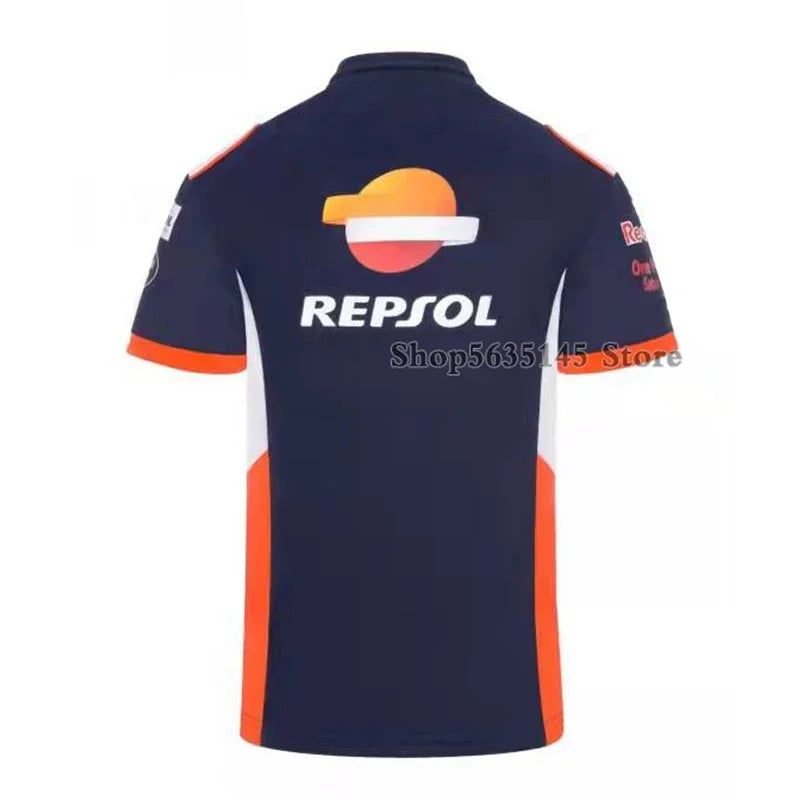 Camisa Polo de corrida de Repsol HRC