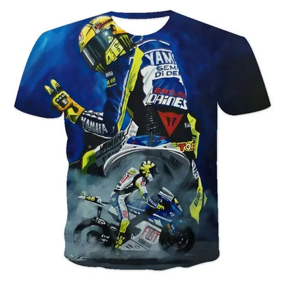 1. Valentino Rossi 46 T-Shirt - 100% Cotton