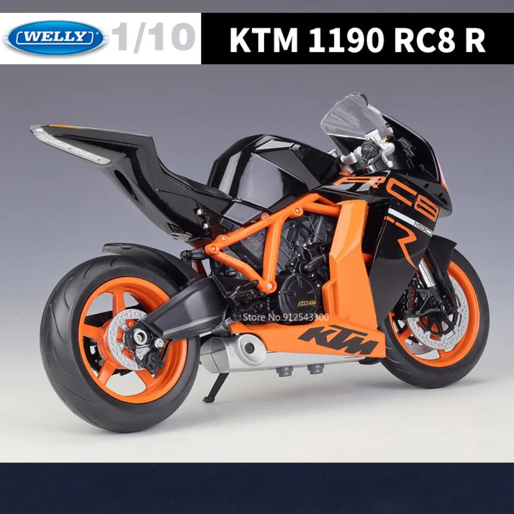 Miniatura de motocicleta KTM 1190 RC8 R