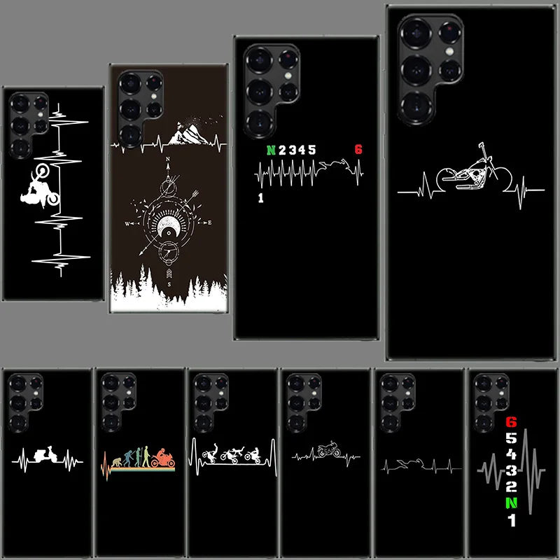 Cas des modèles de moto pour Samsung 