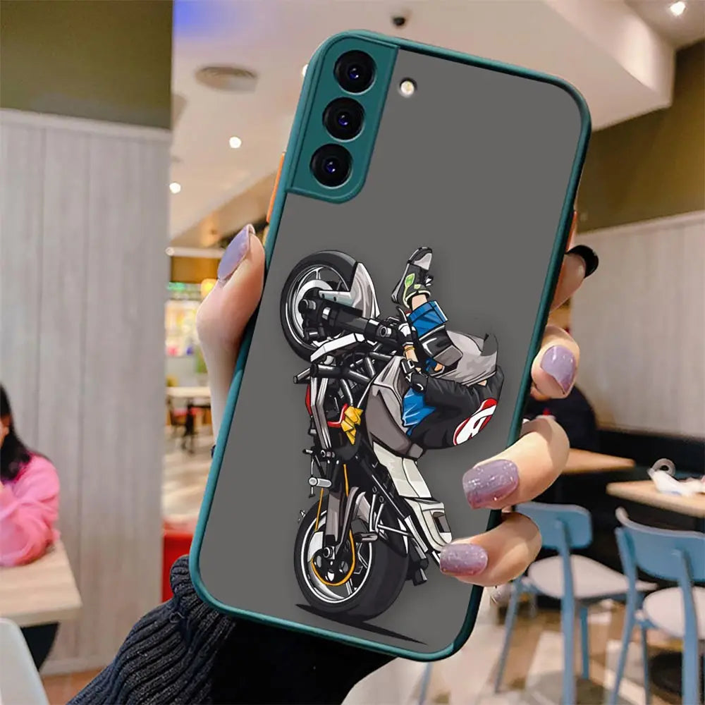 Case Moto GP Matte pour Samsung