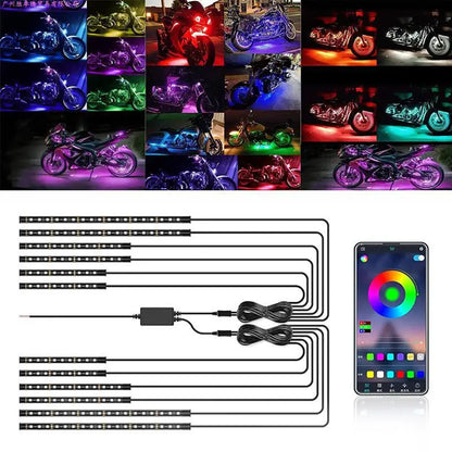 LED Car Motorcycle Decorative Windproof Light 