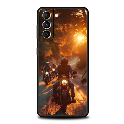 Capa de telefone esportivo de motocicleta 