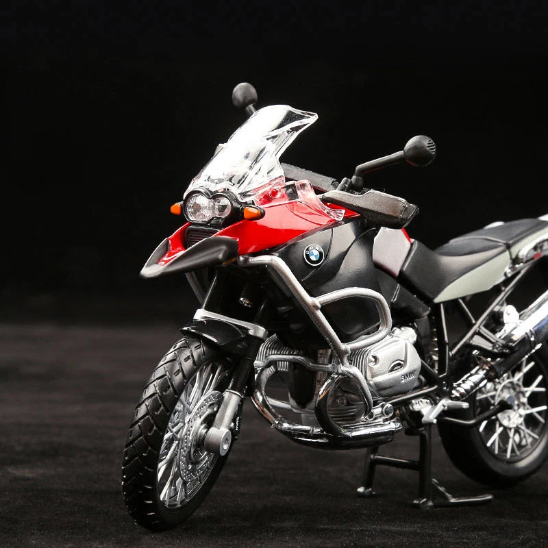 1:12 BMW R1200 GS مجموعة نماذج الدراجات النارية للمغامرة