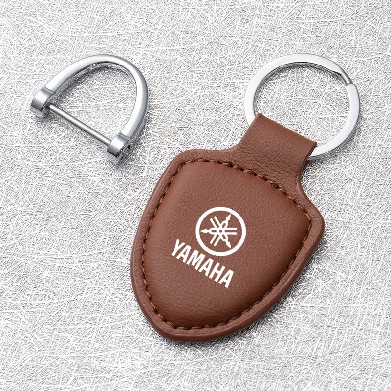 Keychain in pelle Yamaha