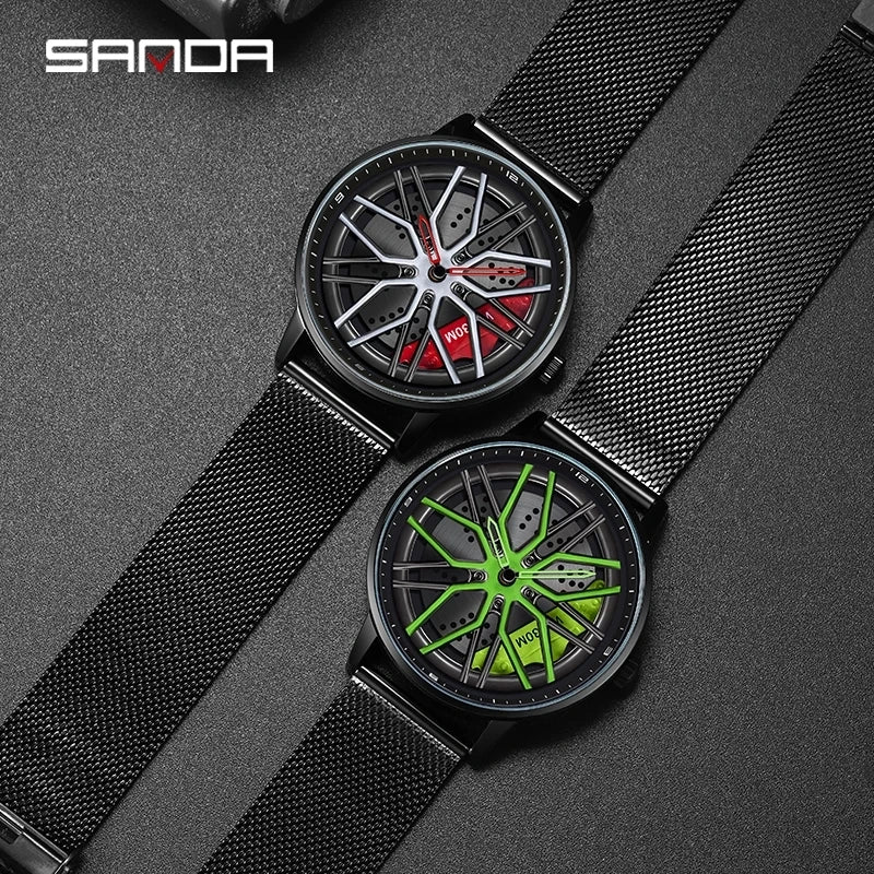 Luxury Racing Wheel Watch