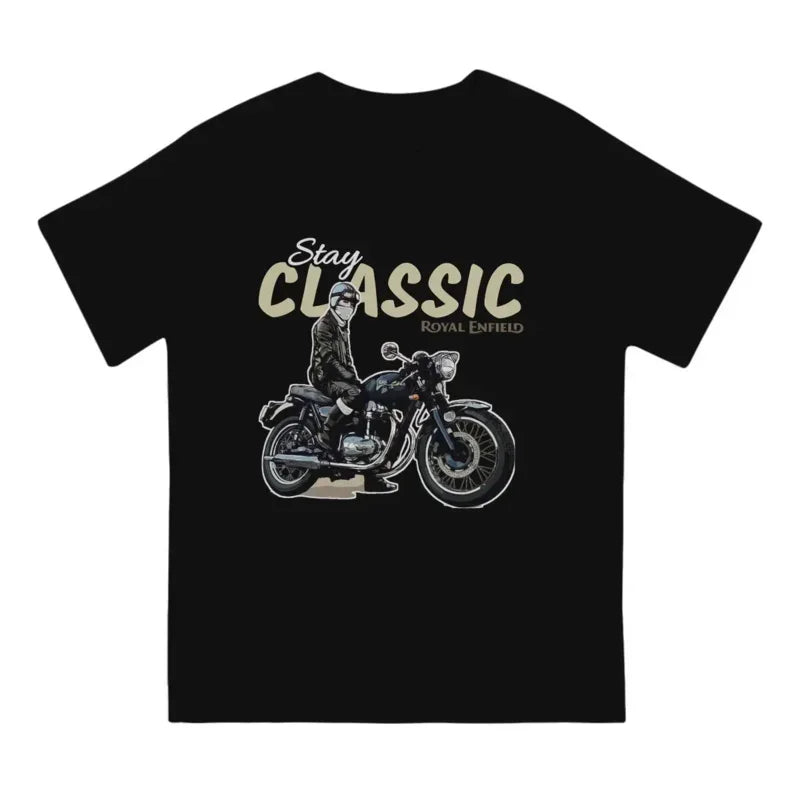 Camiseta de Royal Enfields 'Stay Classic'